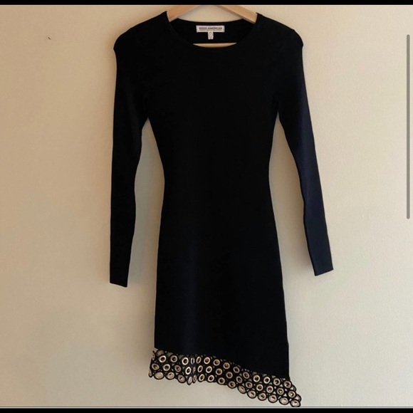 Good American Asymmetrical Hem Dress - Picture 5 of 9